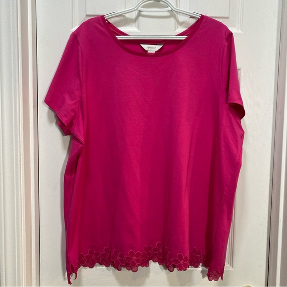 Lot Of 5! Womens Size 2X Pullover Shirts : CJ Banks Jones New York Nine West Etc - Picture 7 of 16